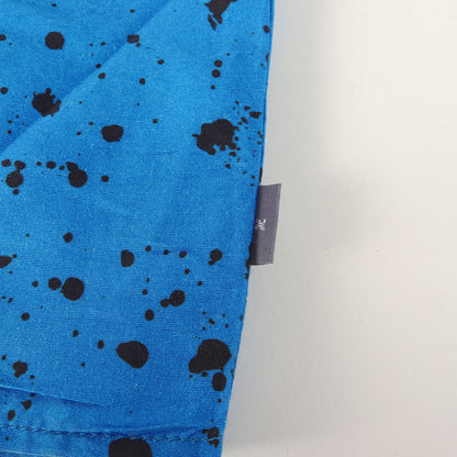 25SS スプラッター柄 コットン/シルク オープンカラー 半袖シャツ(S/S SPLATTER SHIRT)