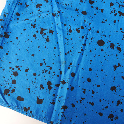 25SS スプラッター柄 コットン/シルク オープンカラー 半袖シャツ(S/S SPLATTER SHIRT)