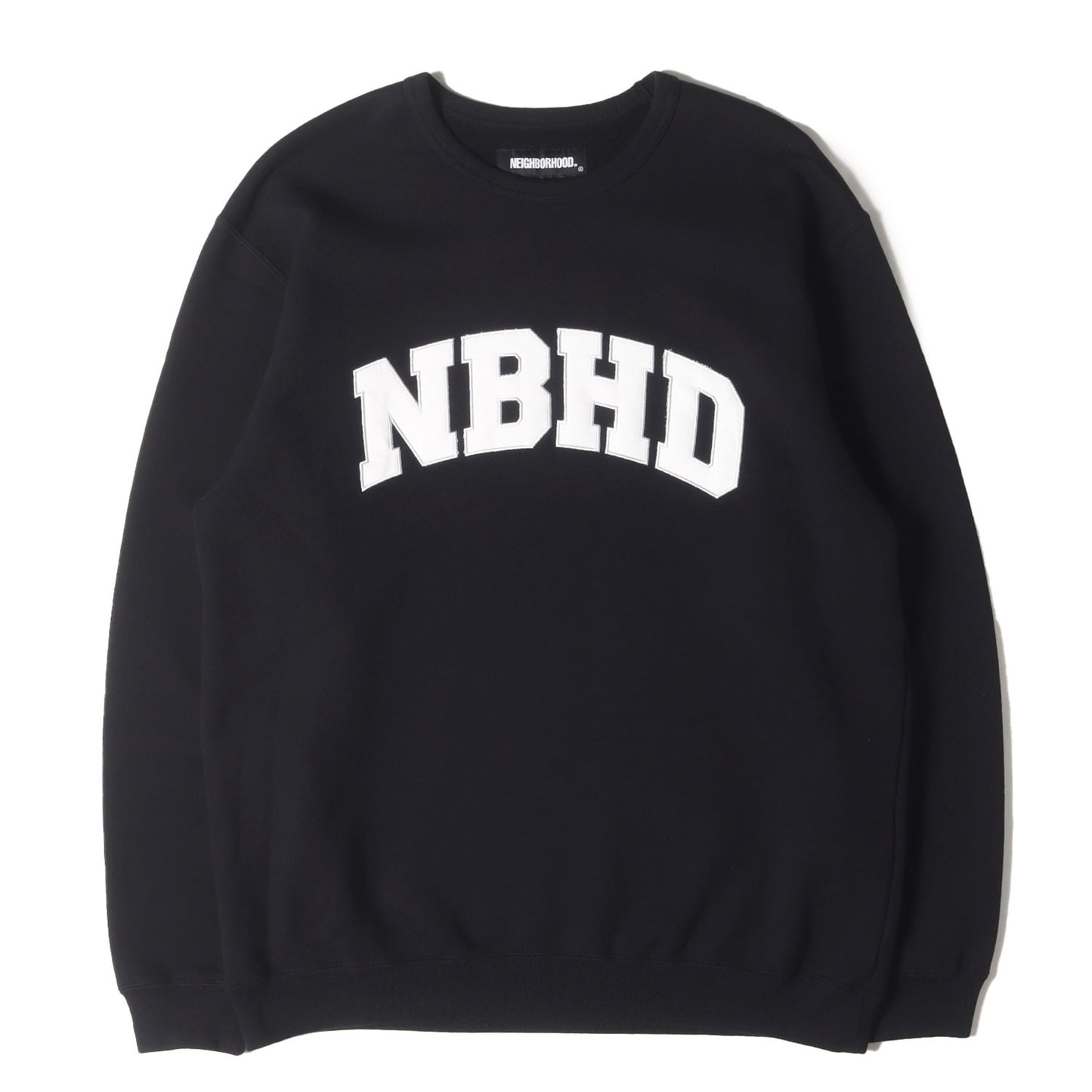 21AW アップリケロゴ クルーネック スウェット(CLASSIC-S / S-CREW. LS)