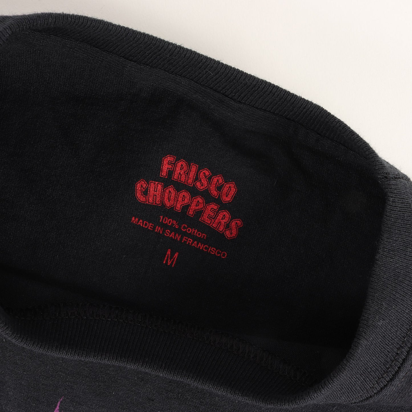 スカル&フレイム グラフィック ロングスリーブ Tシャツ