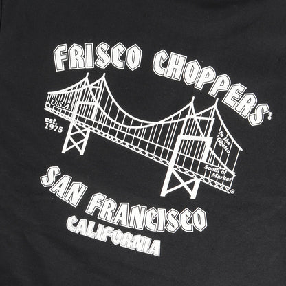 スカル&フレイム グラフィック ロングスリーブ Tシャツ