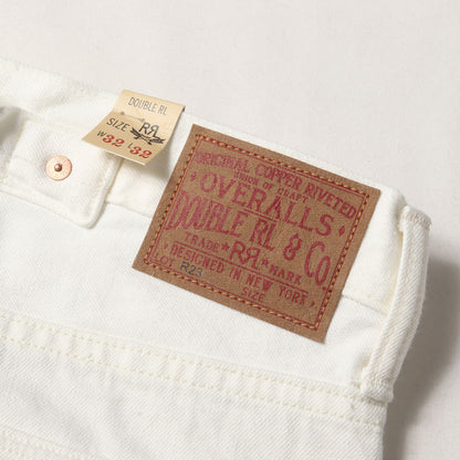 [LIMITED PRODUCTION RUN] 24SS バックルバック ホワイト デニムパンツ USA製