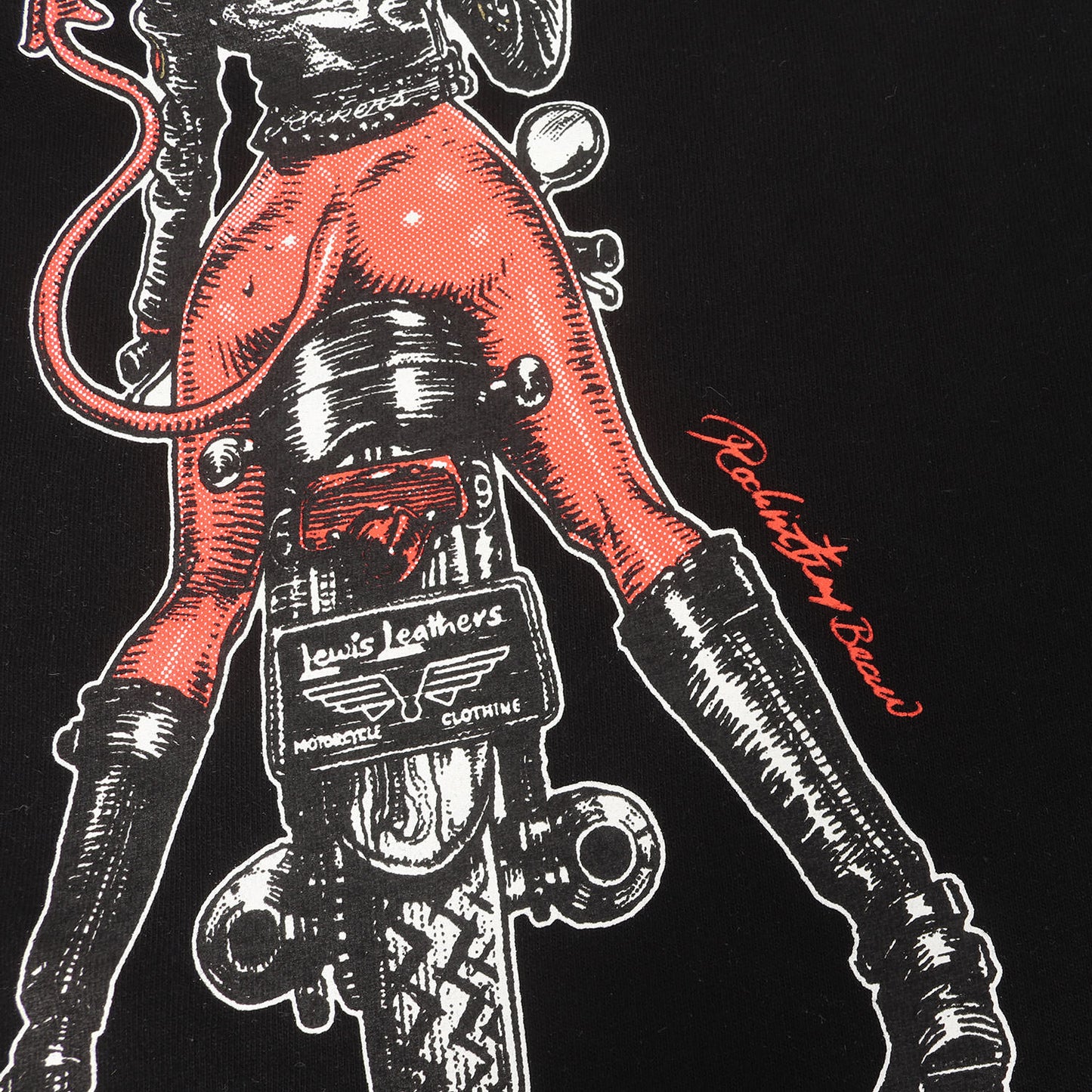 ×EROSTIKA / Rockin Jelly Bean グラフィック プリント Tシャツ