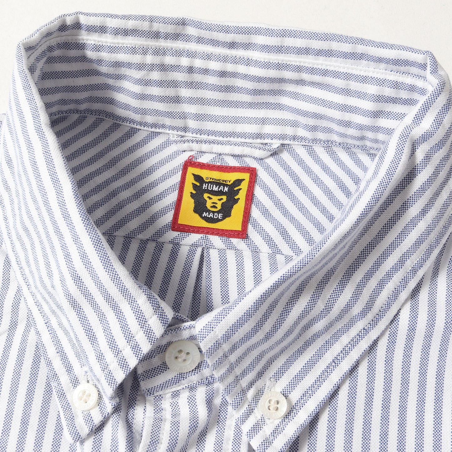 24AW ストライプ オックスフォード ボタンダウンシャツ(STRIPED OXFORD BD SHIRT)