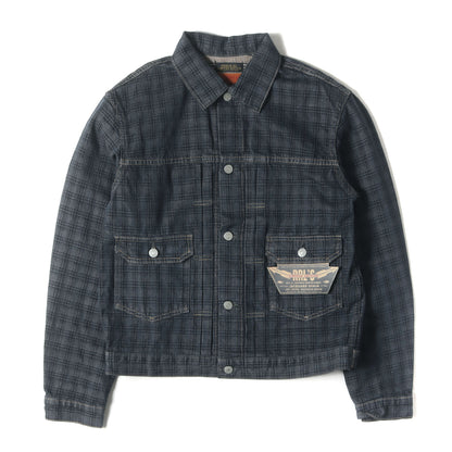 [LIMITED EDITION] 24SS 2nd チェックジャガード デニムジャケット (Type2 Denim Jacquard Jacket)