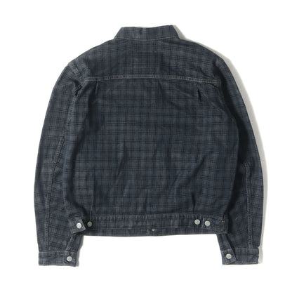 [LIMITED EDITION] 24SS 2nd チェックジャガード デニムジャケット (Type2 Denim Jacquard Jacket)
