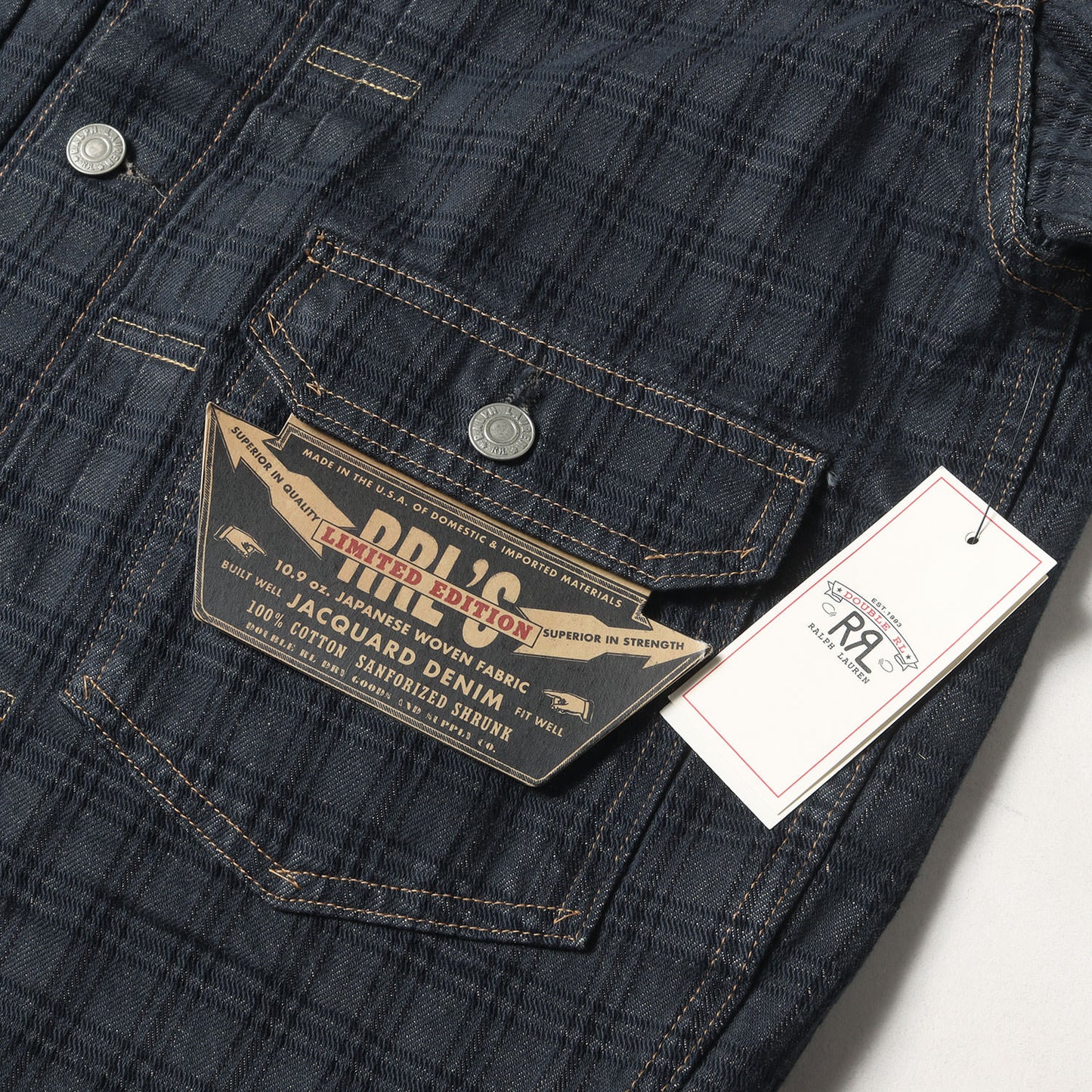 [LIMITED EDITION] 24SS 2nd チェックジャガード デニムジャケット (Type2 Denim Jacquard Jacket)