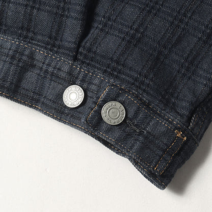 [LIMITED EDITION] 24SS 2nd チェックジャガード デニムジャケット (Type2 Denim Jacquard Jacket)