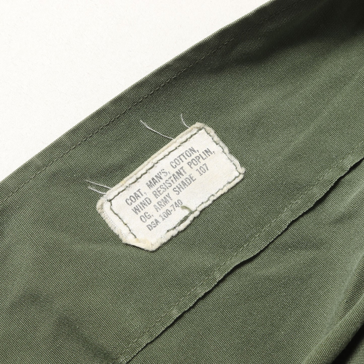 [希少モデル] 60s 米軍実物 2nd ジャングル ファティーグ ジャケット / ノンリップ ナム戦