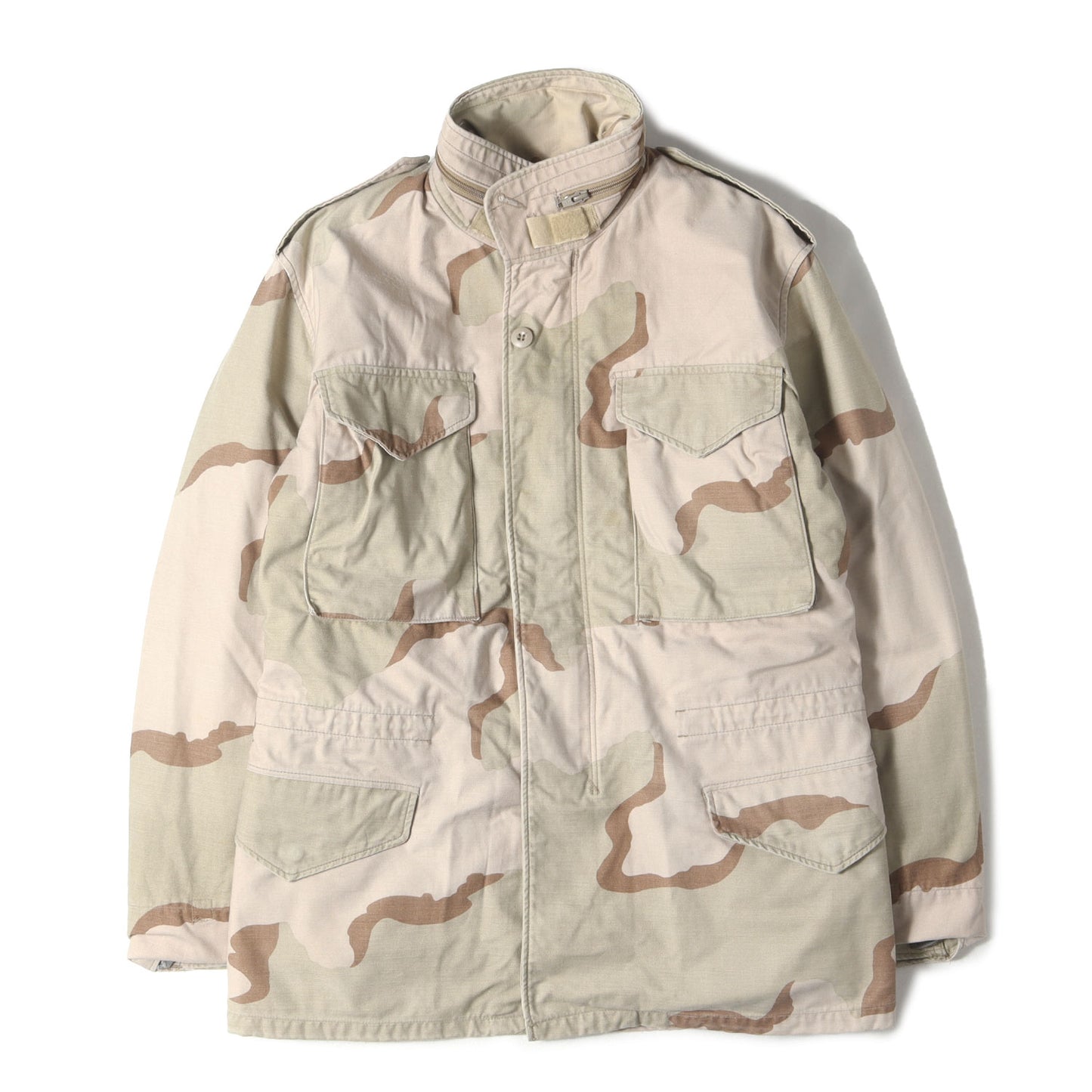 80s 米軍実物 U.S.ARMY ライナー付き 3Cデザートカモ M-65 フィールドジャケット