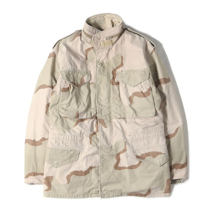 80s 米軍実物 U.S.ARMY ライナー付き 3Cデザートカモ M-65 フィールドジャケット