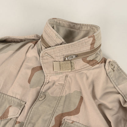 80s 米軍実物 U.S.ARMY ライナー付き 3Cデザートカモ M-65 フィールドジャケット