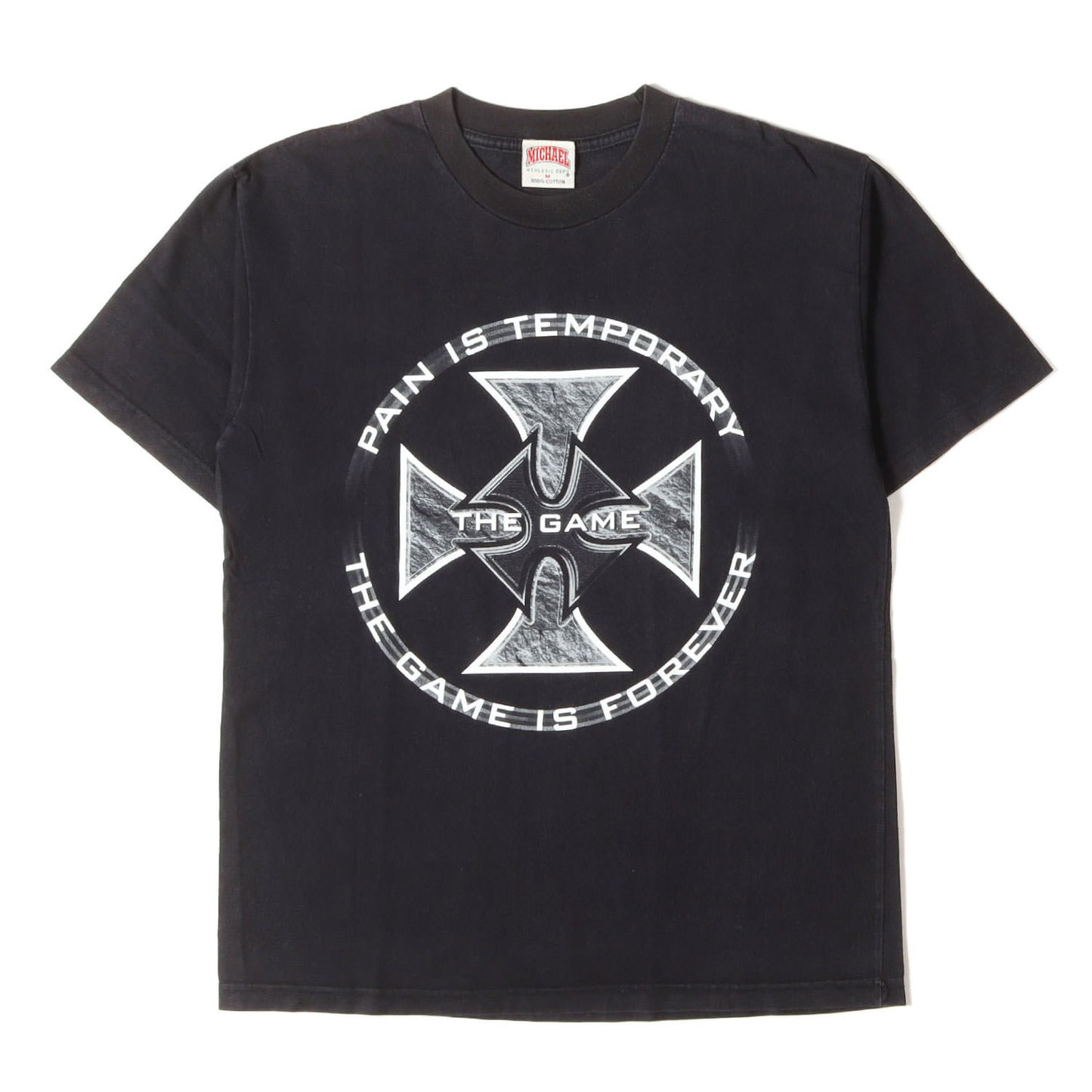 [GOODフェード] 00s WWF トリプルH THE GAME プロレス Tシャツ