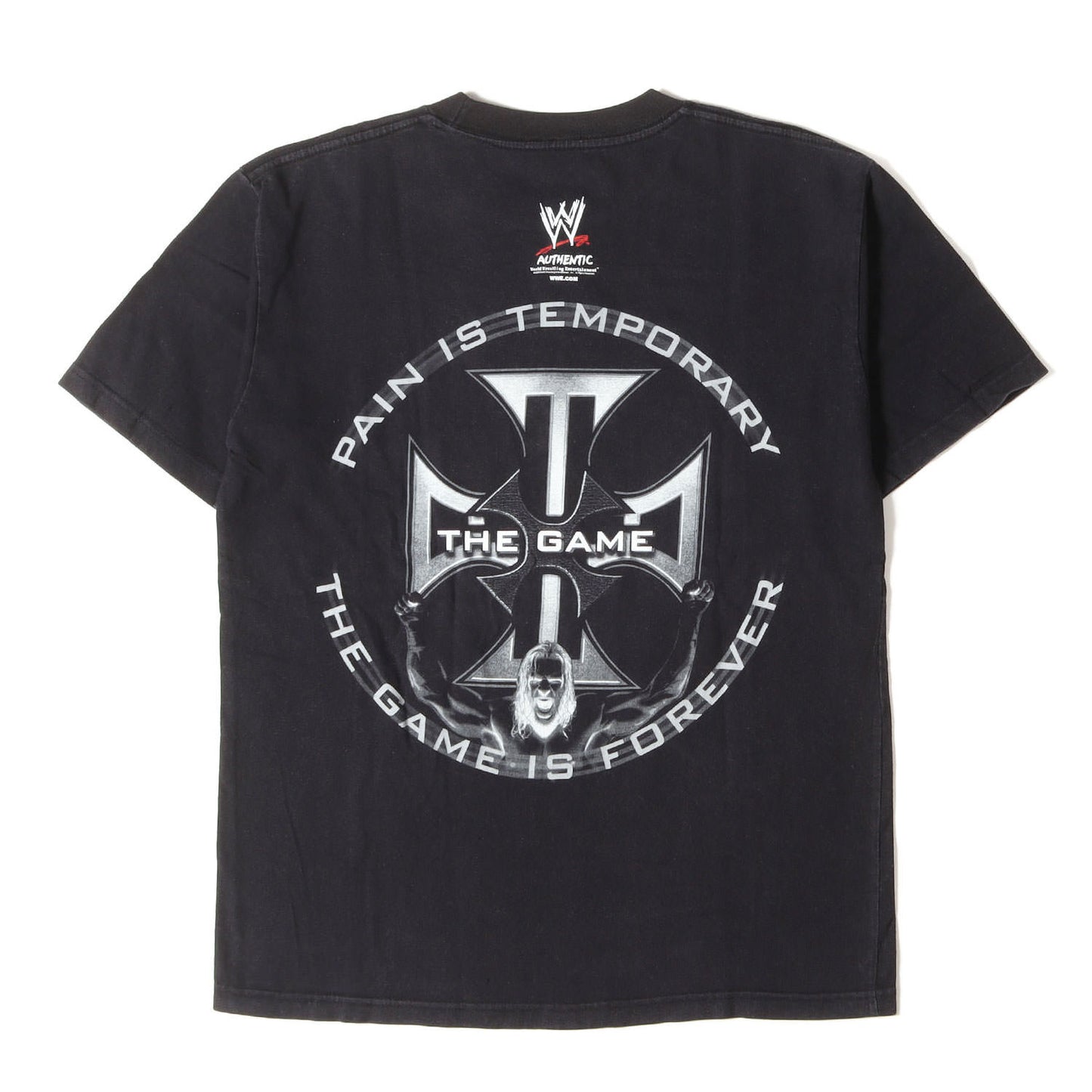 [GOODフェード] 00s WWF トリプルH THE GAME プロレス Tシャツ