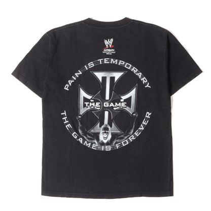 [GOODフェード] 00s WWF トリプルH THE GAME プロレス Tシャツ