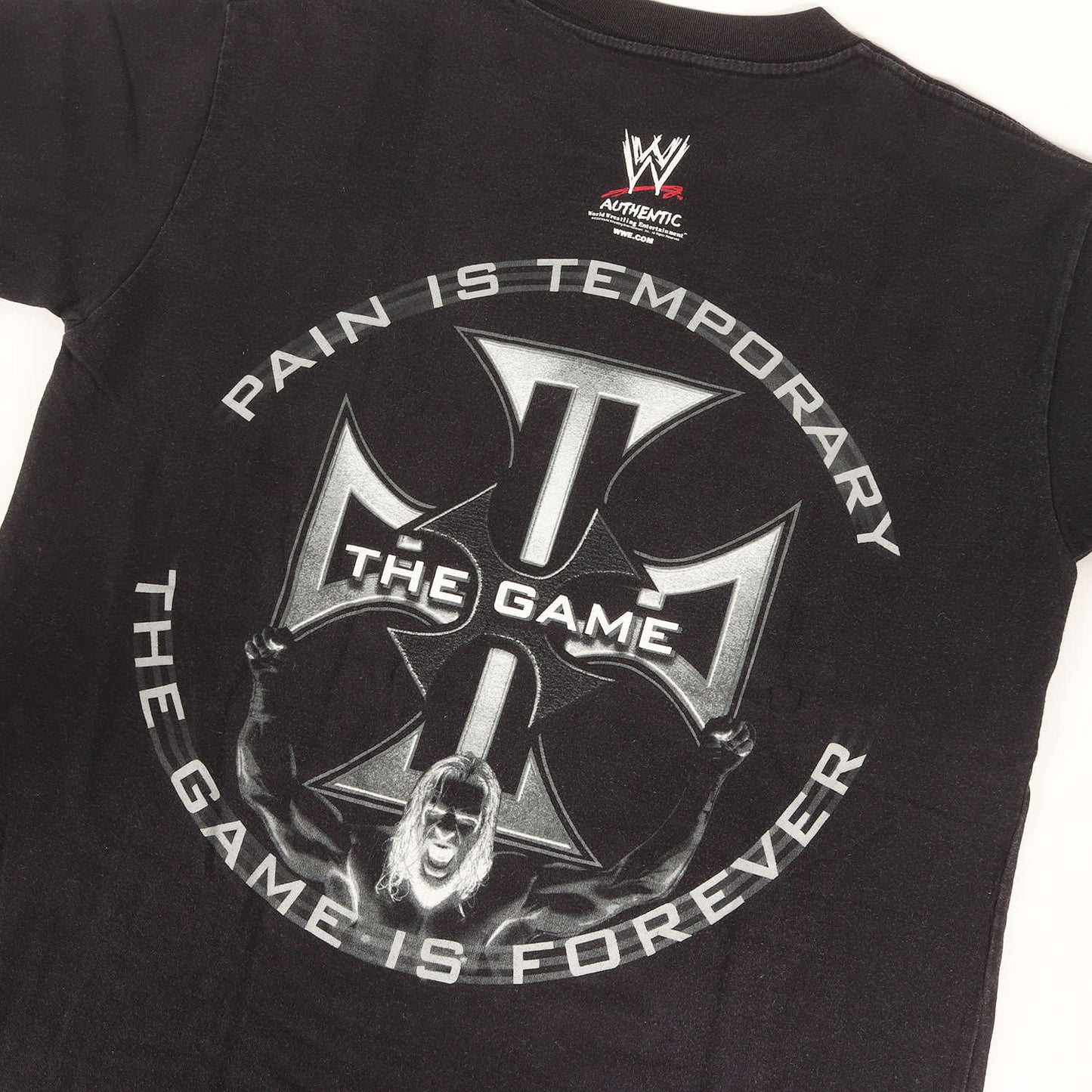 [GOODフェード] 00s WWF トリプルH THE GAME プロレス Tシャツ