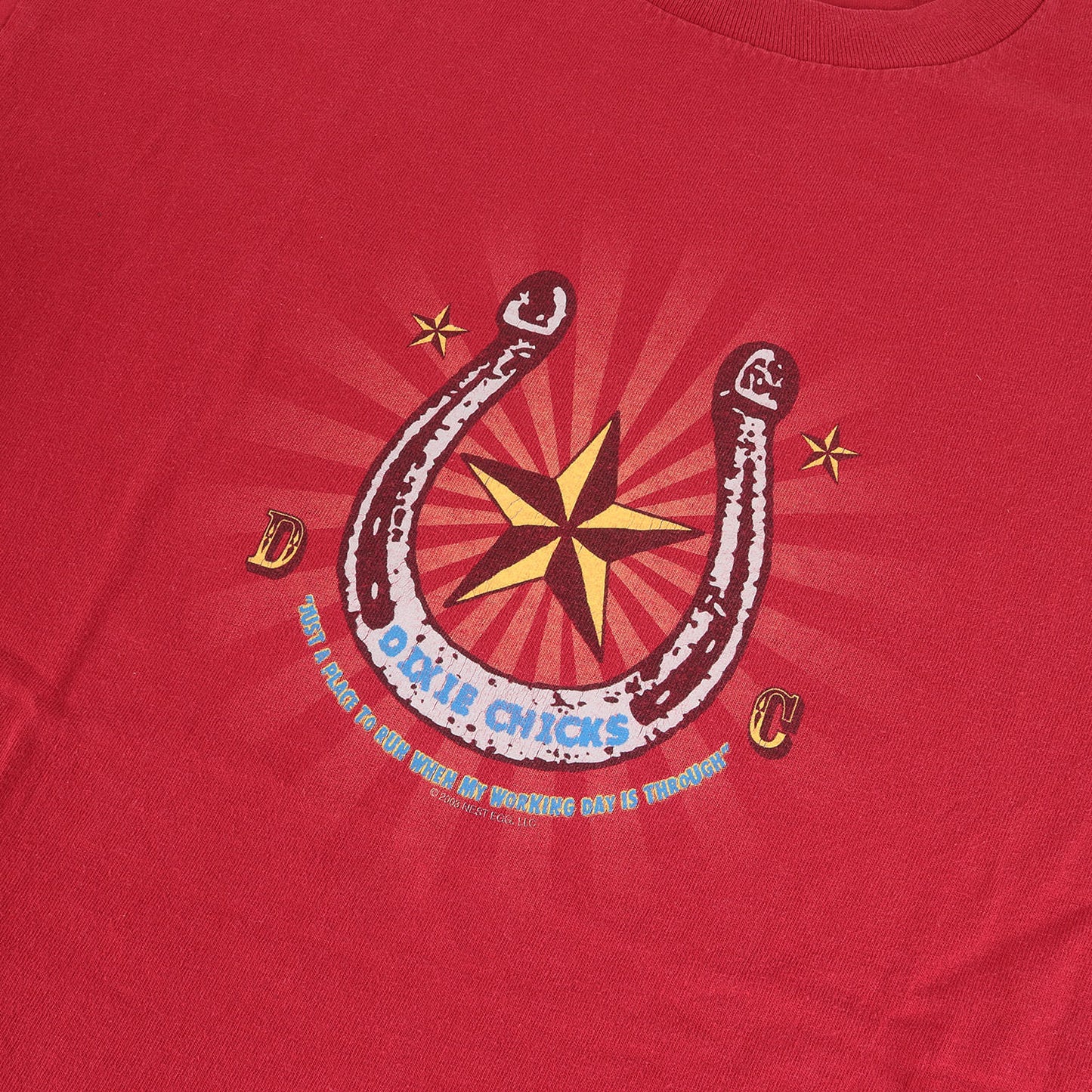 00s Dixie Chicks Top of the World Tour ディクシー・チックス Tシャツ / USA製 giant