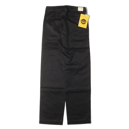 WILLIAM GIBSON 1942年モデル ミリタリー チノパンツ (BLACK CHINO 1942 MODEL)