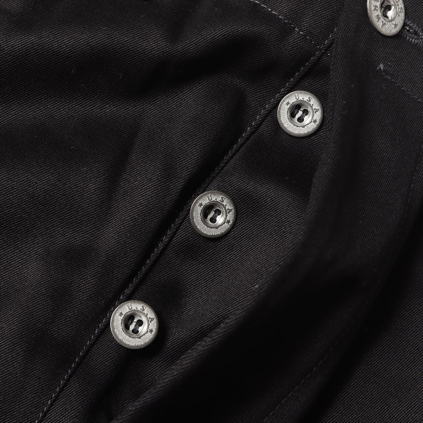 WILLIAM GIBSON 1942年モデル ミリタリー チノパンツ (BLACK CHINO 1942 MODEL)