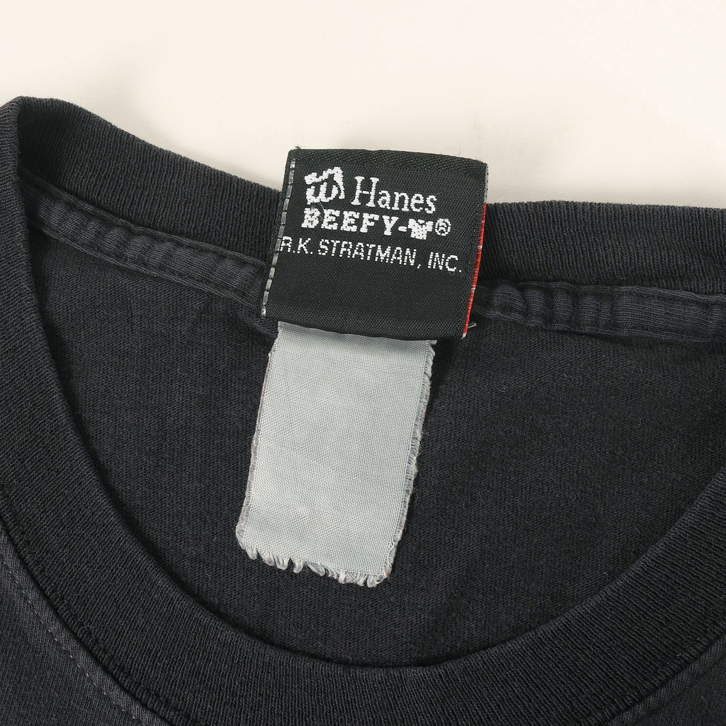 [GOODフェード] 00s ピンナップガール フレイム エンブレム ロゴ Tシャツ