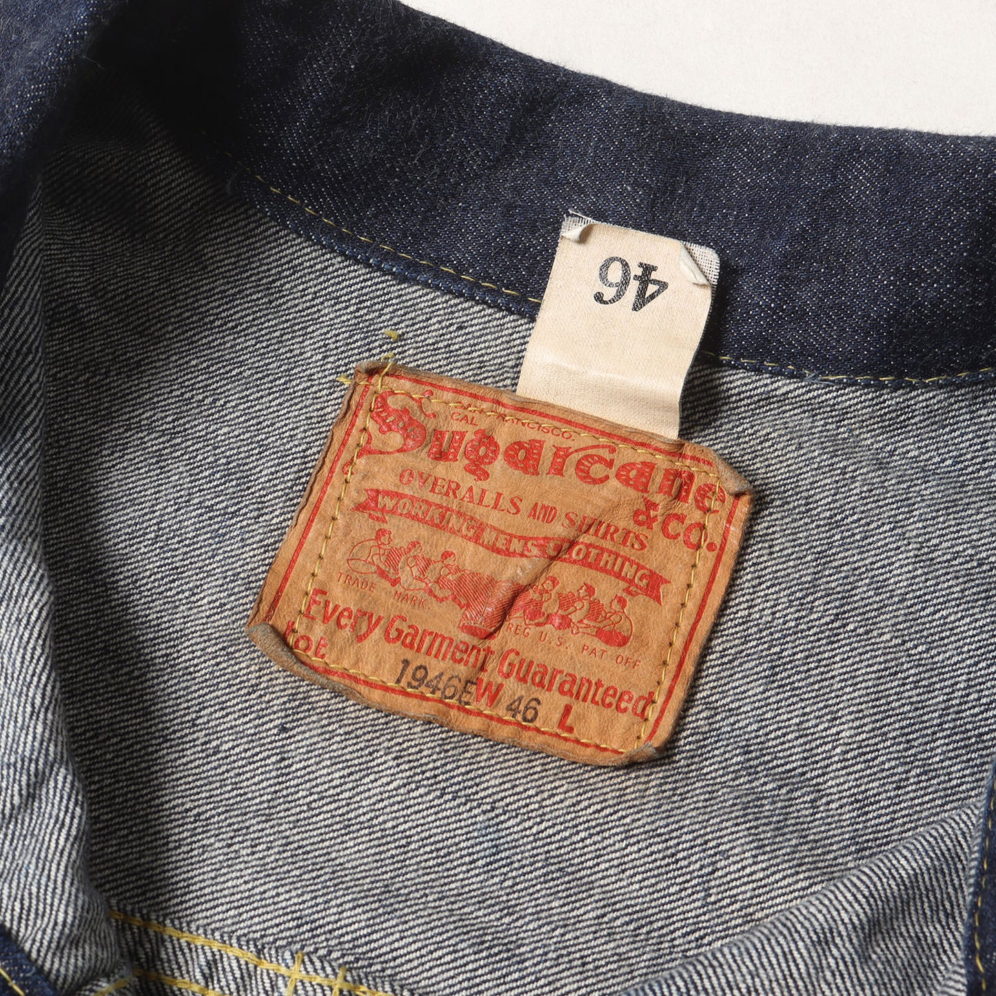 [人気モデル] 1946年モデル 1st Tバック デニムジャケット (13.5oz. BLUE DENIM BLOUSE)