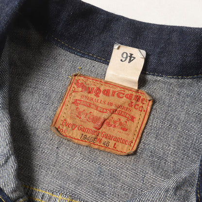 [人気モデル] 1946年モデル 1st Tバック デニムジャケット (13.5oz. BLUE DENIM BLOUSE)