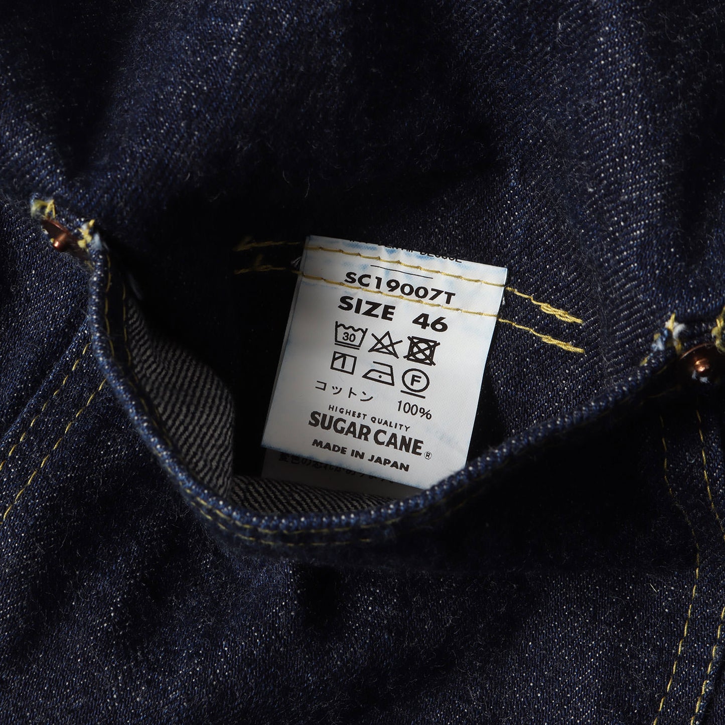 [人気モデル] 1946年モデル 1st Tバック デニムジャケット (13.5oz. BLUE DENIM BLOUSE)