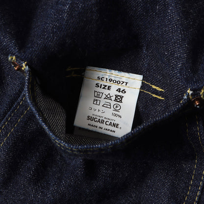 [人気モデル] 1946年モデル 1st Tバック デニムジャケット (13.5oz. BLUE DENIM BLOUSE)