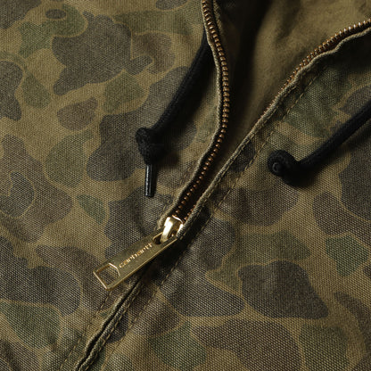 24AW ウォッシュド ダックハンターカモ アクティブ ジャケット (DUCK ACTIVE JACKET)