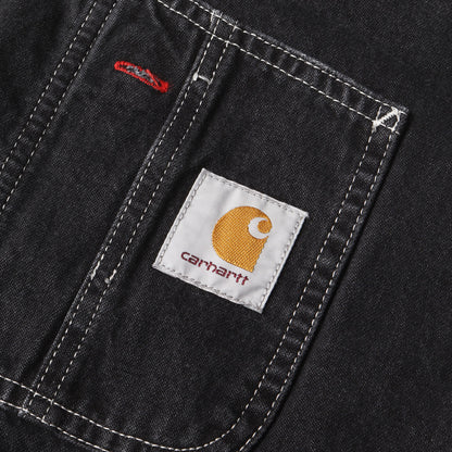 ストーンウォッシュ加工 デニム ビブ オーバーオール (BIB OVERALL)