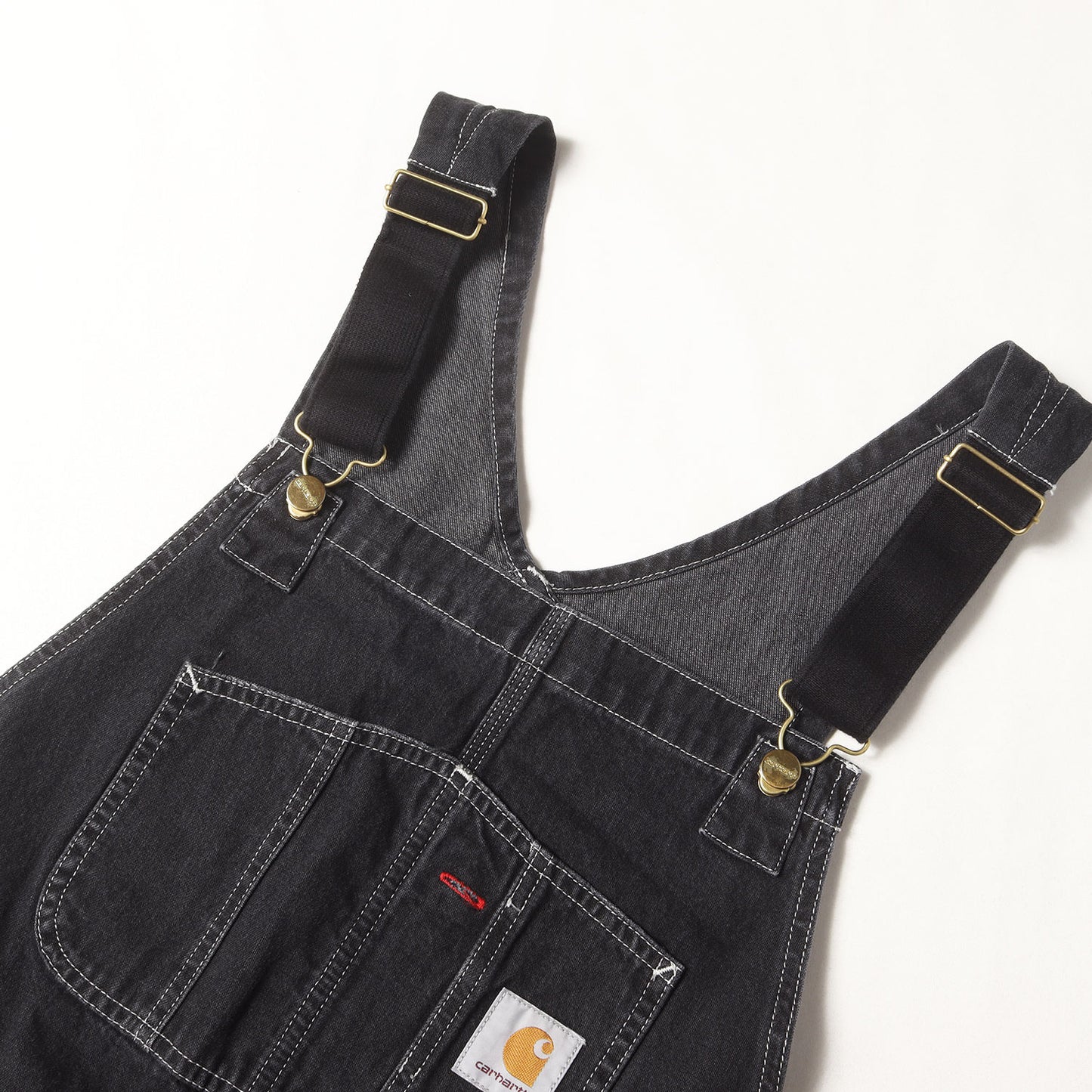 ストーンウォッシュ加工 デニム ビブ オーバーオール (BIB OVERALL)
