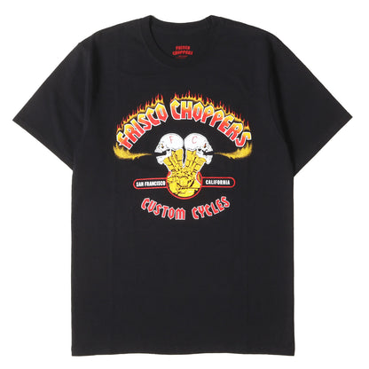 スカルモーター クルーネック Tシャツ