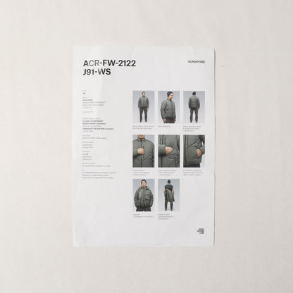 21AW GORE-TEX INFINIUM プリマロフト モジュラー ライナージャケット(J91-WS Windstopper PrimaLoft Modular Liner Jacket)