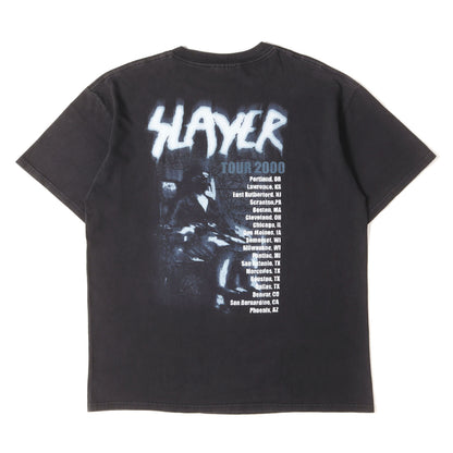 [GOODフェード] 00s SLAYER 2000 TOUR スレイヤー Tシャツ / メキシコ製 TULTEX