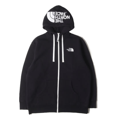 フードロゴ 刺繍 ジップ スウェットパーカー (Rearview Full Zip Hoodie)