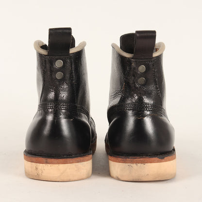 ×IrregulaR by ZIP STEVENSON リメイク キャップトゥ レザー ブーツ