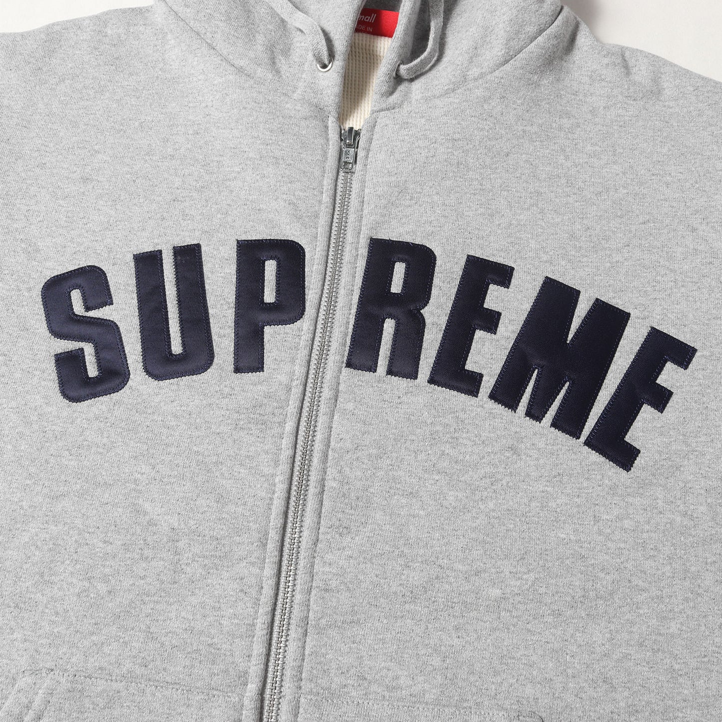 24AW アーチロゴ サーマル ジップ スウェットパーカー(Arc Thermal Lined Zip Up Hooded Sweatshirt)