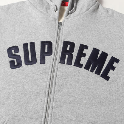 24AW アーチロゴ サーマル ジップ スウェットパーカー(Arc Thermal Lined Zip Up Hooded Sweatshirt)