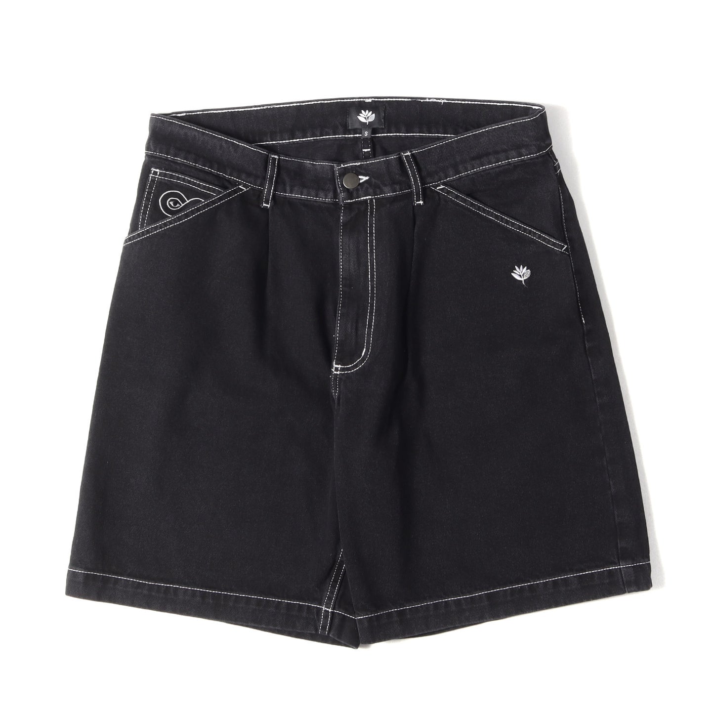 24SS アイコン刺繍 デニムショーツ(OG DENIM LONG SHORTS)