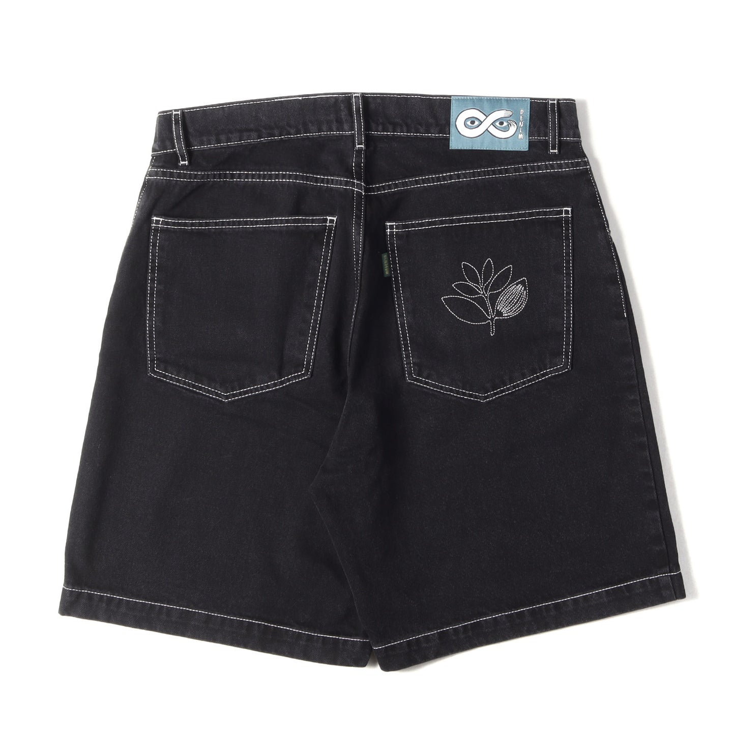 24SS アイコン刺繍 デニムショーツ(OG DENIM LONG SHORTS)