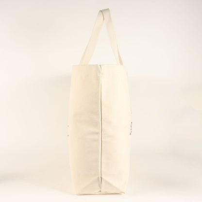 ブランドロゴ 大型 キャンバス トートバッグ