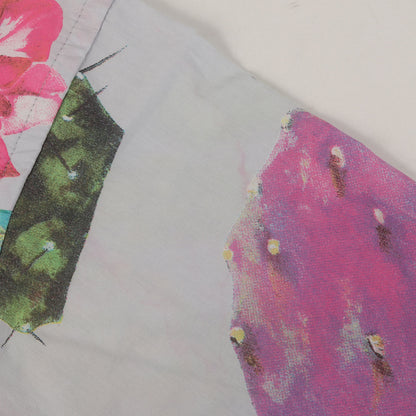 24SS サボテン柄 オープンカラー 半袖シャツ(TXT 02 / SS / COTTON. BROADCLOTH. TEXTILE)