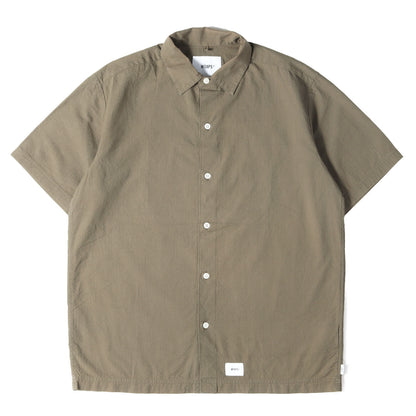20SS シアサッカー 半袖シャツ(PARMER SS / SHIRT)