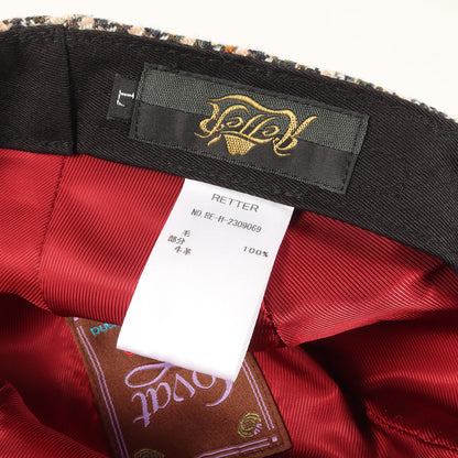 ×Lovat ツイード ガンクラブチェック ハンチング キャップ