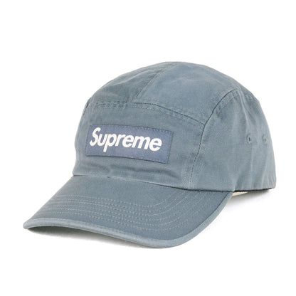 ウォッシュド チノ ツイル BOXロゴ キャンプキャップ(Washed Chino Twill Camp Cap)