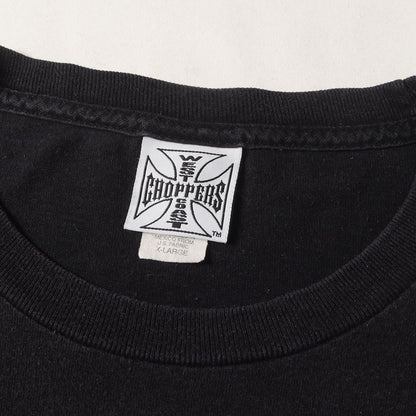 [希少 4面プリント] 00s アイアンクロス プリント ロングスリーブ Tシャツ