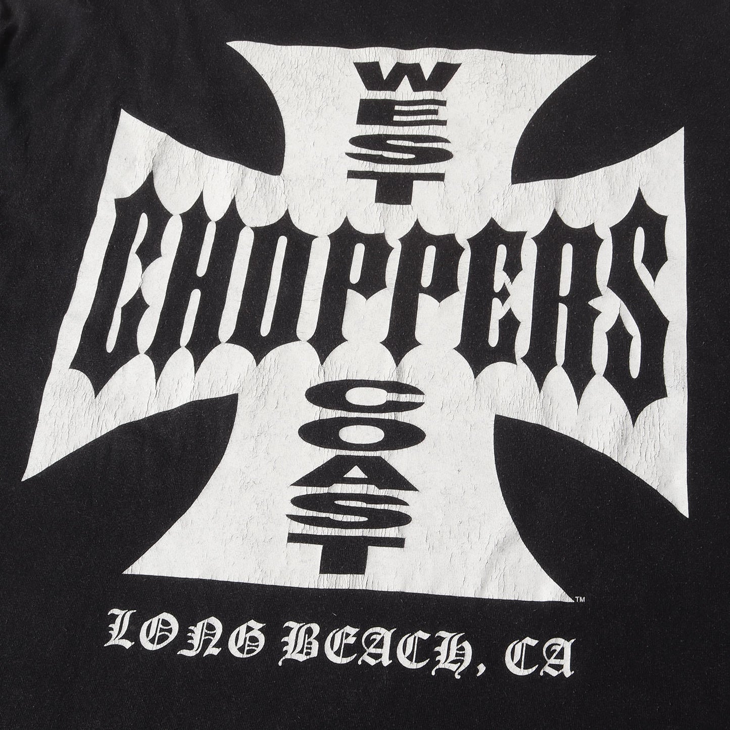 [希少 4面プリント] 00s アイアンクロス プリント ロングスリーブ Tシャツ