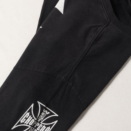 [希少 4面プリント] 00s アイアンクロス プリント ロングスリーブ Tシャツ