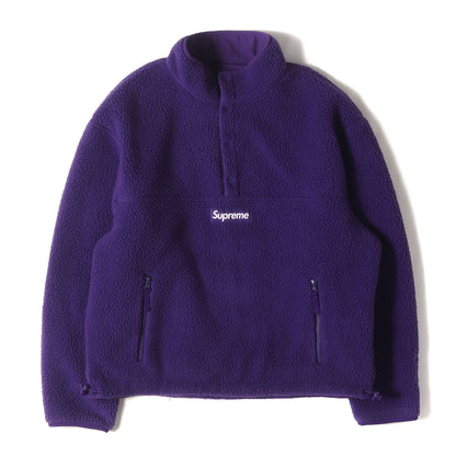 24AW ポーラテックフリース リバーシブル プルオーバー ジャケット(Polartec Shearling Reversible Pullover)