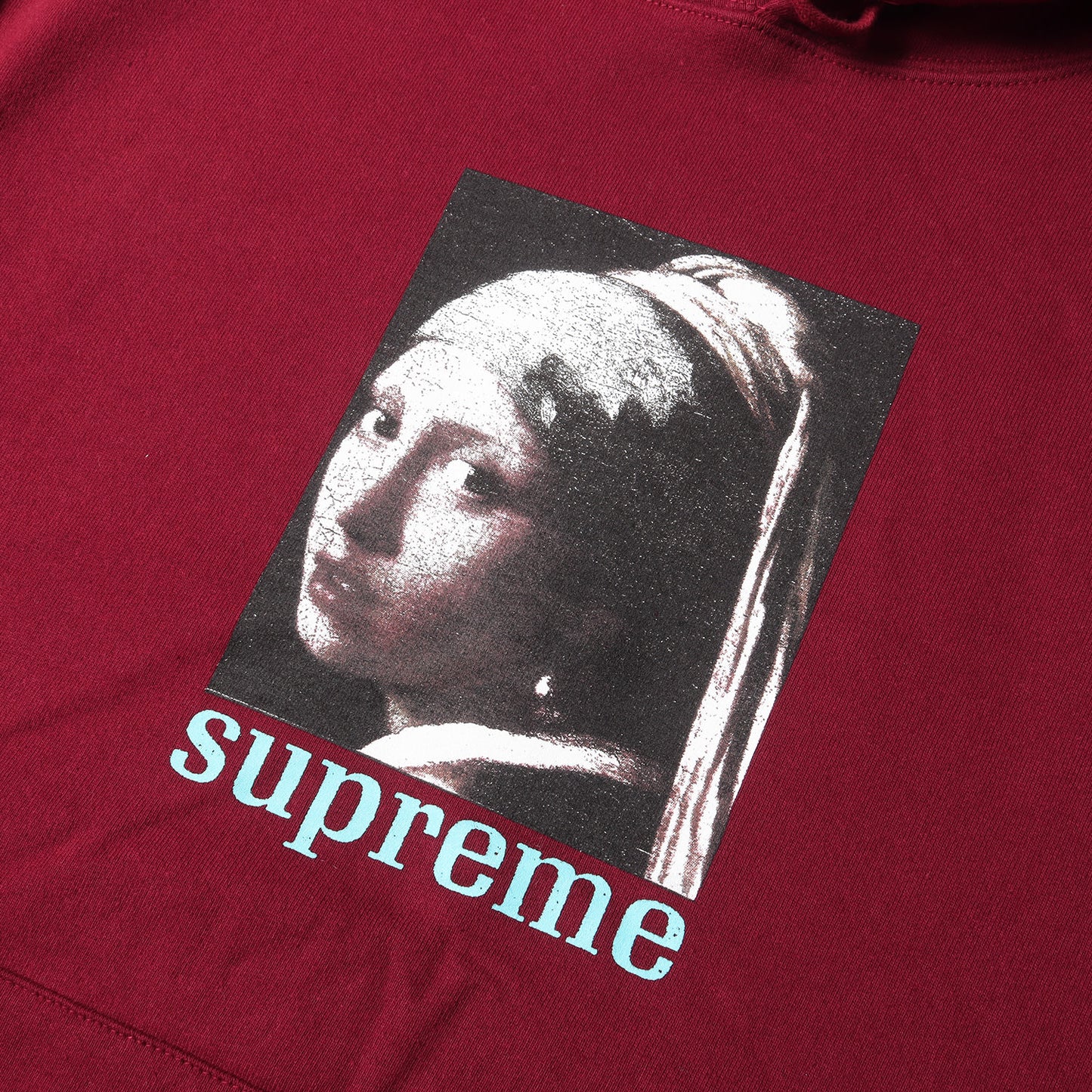 真珠の耳飾りの少女 スウェットパーカー(Pearl Hooded Sweatshirt)